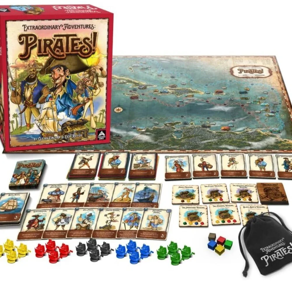 Forbidden Games Extraordinary Adventures: Pirates! Board Game